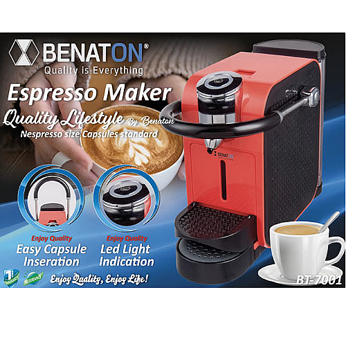 ����� ��� ������ ������� ���� Benaton BT7001 Nespresso �����