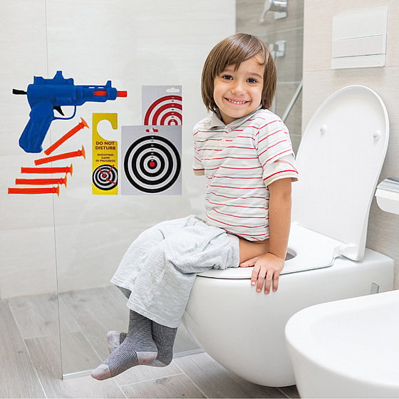 ���� ����� ����� ������� Toilet Gun Shooting